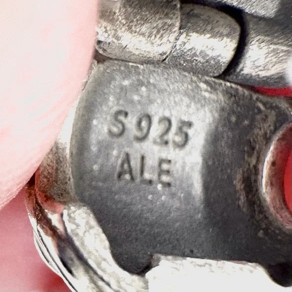 Pandora Rose Garden Love Sterling Silver Clip Charm - Picture 5 of 5